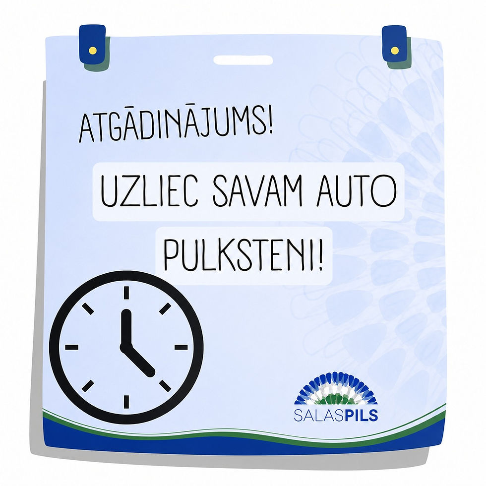 UZMANĪBU! Par automašīnu stāvlaukuma izmantošanu LSVS Pašvaldību 63. sporta spēlēs Salaspilī 2026.gada 11. un 12. jūlijā