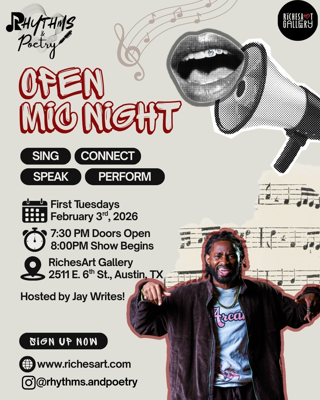 Rhythms and poetry open mic (33) | RichesArt