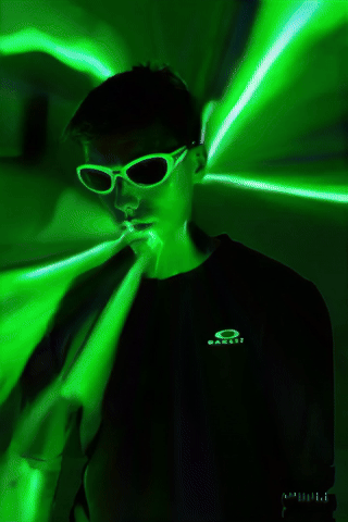 20250513_1208_Futuristic Green Aesthetic_storyboard_01jv4hwh1tetq82d1m44b9eb57.gif