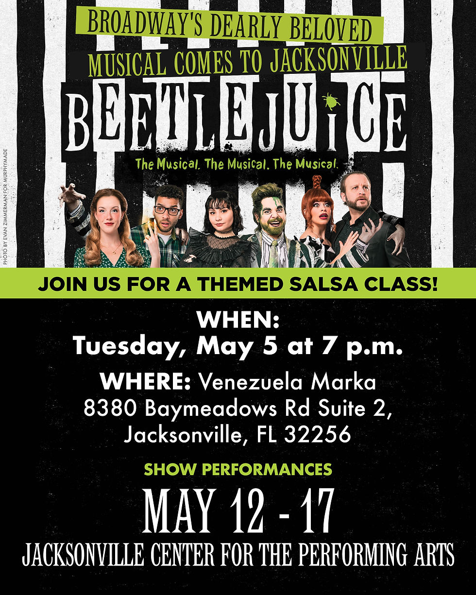 Beetlejuice Salsa Class