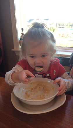 Autum Vetter loves our Crab Soup