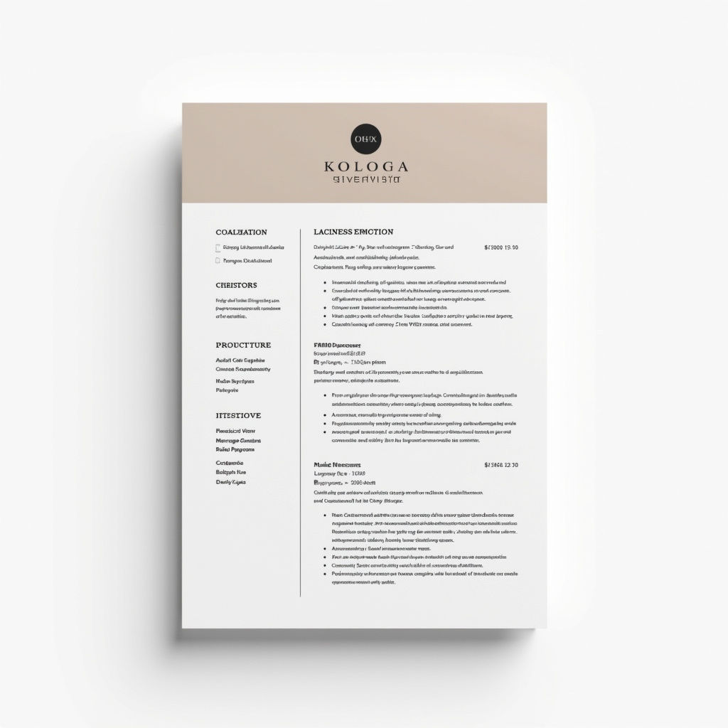 Clean Accounting Resume