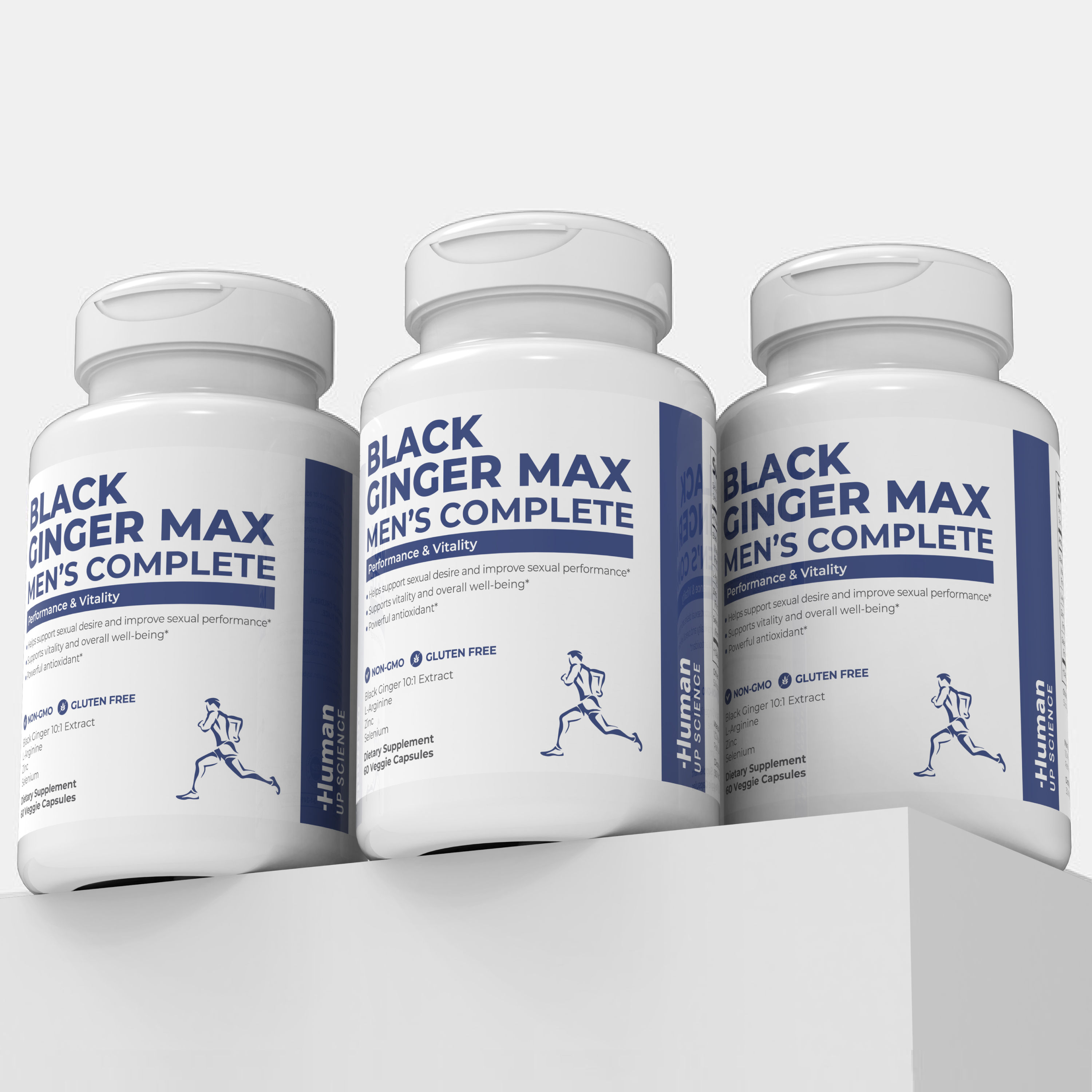 Black Ginger Max 3 Bottle Pack