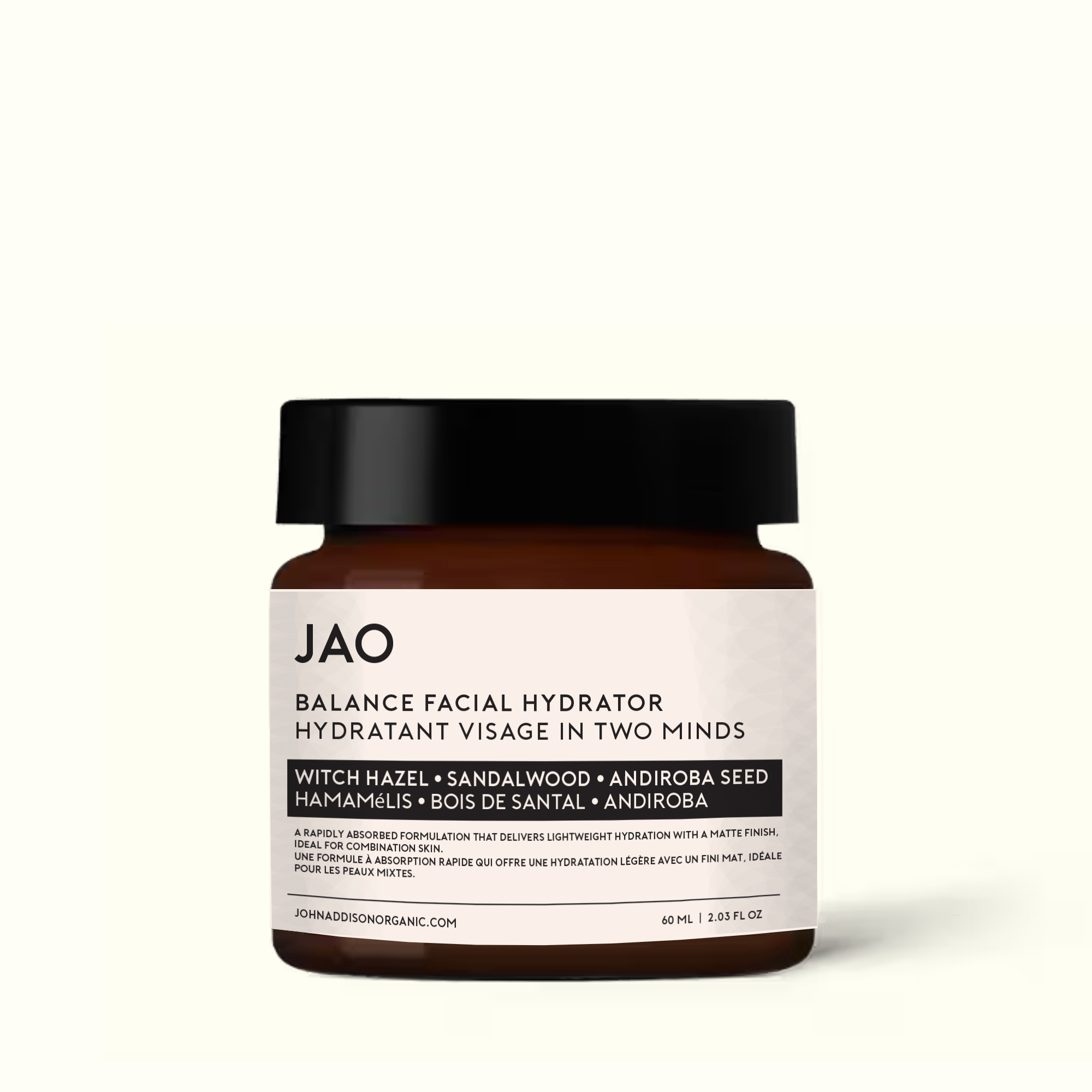 A lightweight, rapidly absorbed formula providing hydration with a matte finish for combination skin.