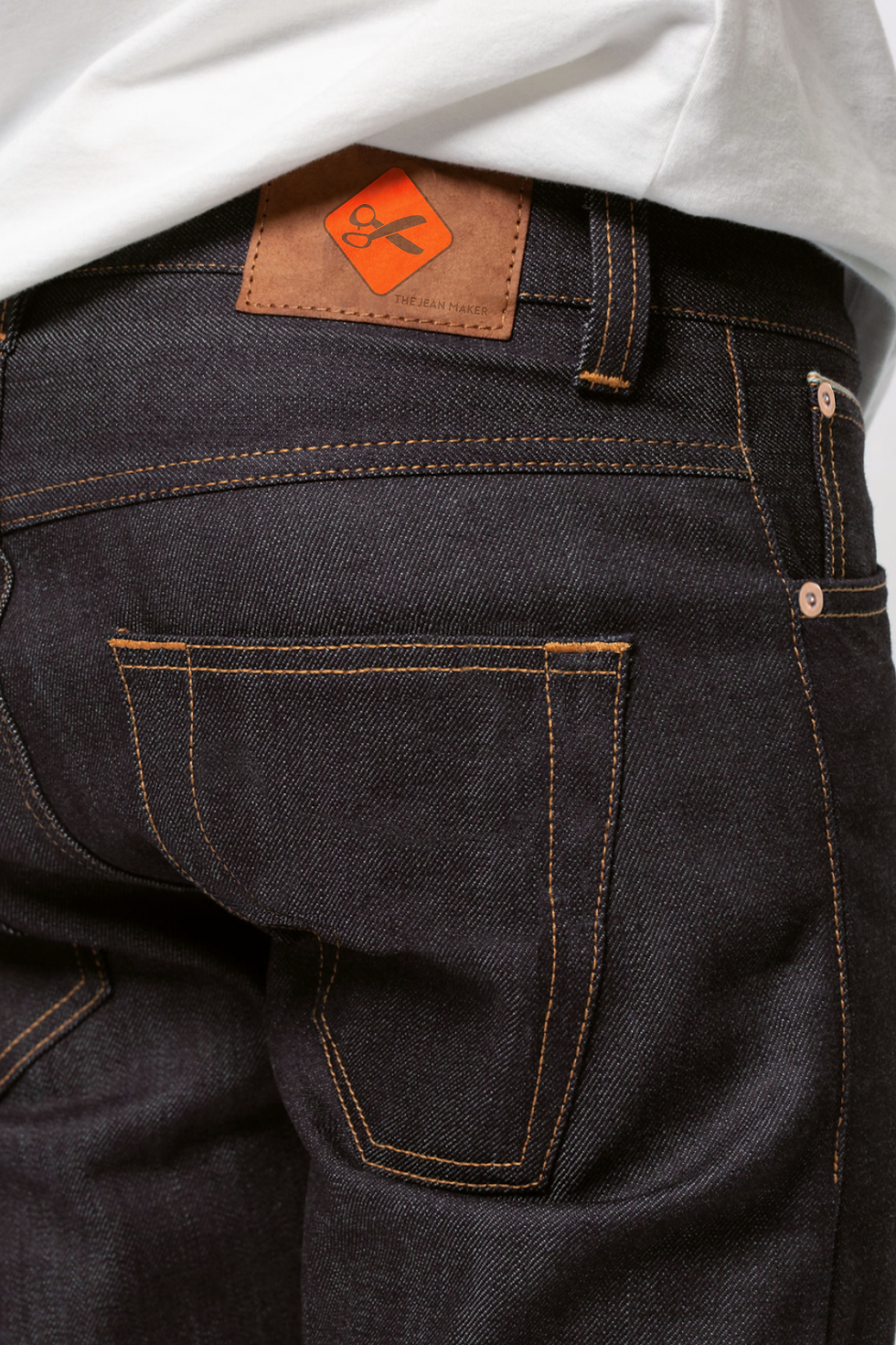 Thumbnail: Shinjuku Dry Deep Selvage - Slim Straight - Mid Rise