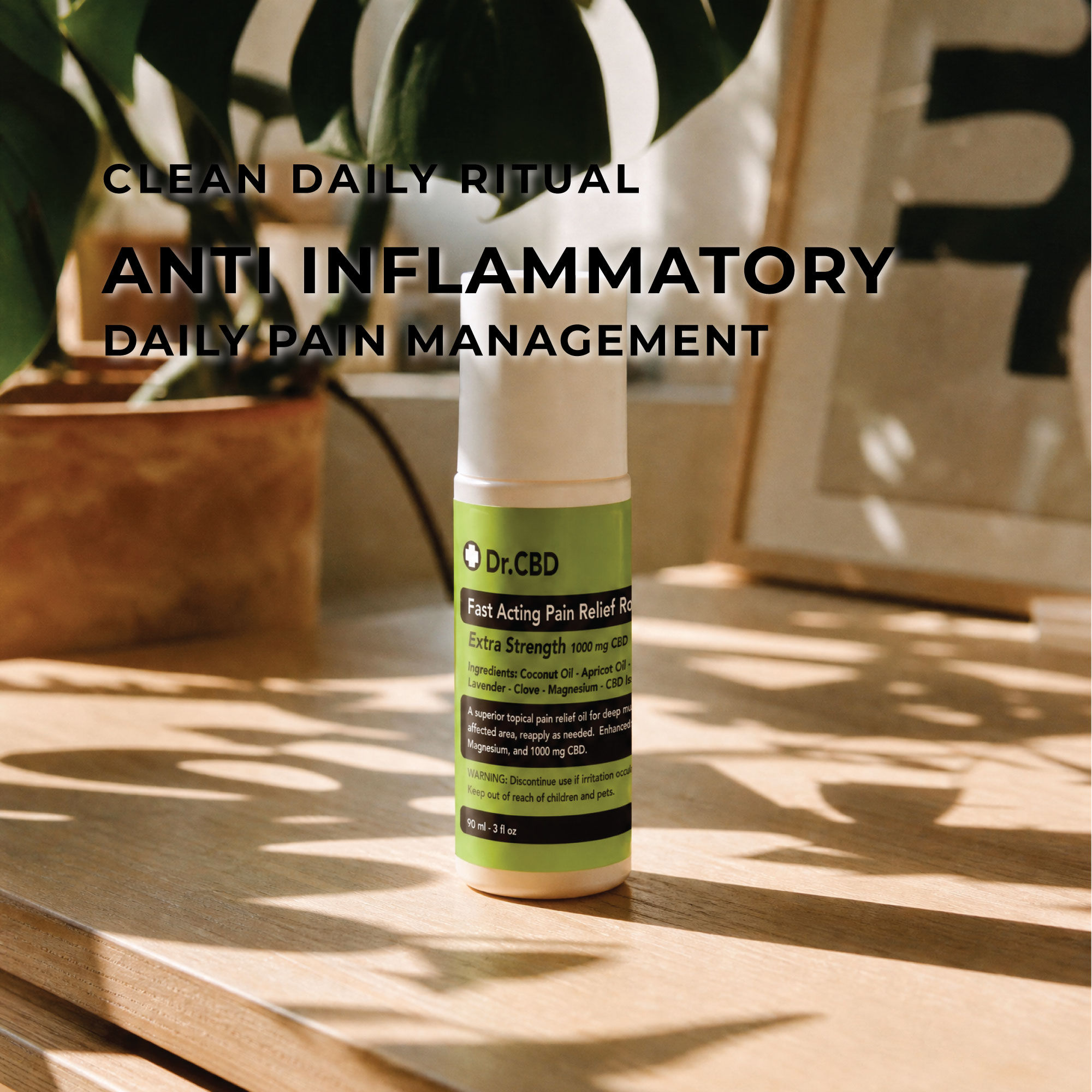 Cooling Recovery Roll-On — Targeted Application (90mL)