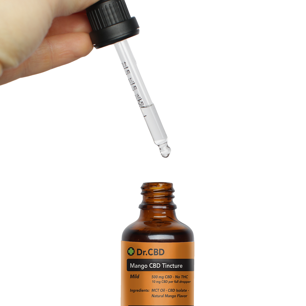 Thumbnail: Dr. CBD - Tincture - Mango Flavour - 50mL Various Strengths