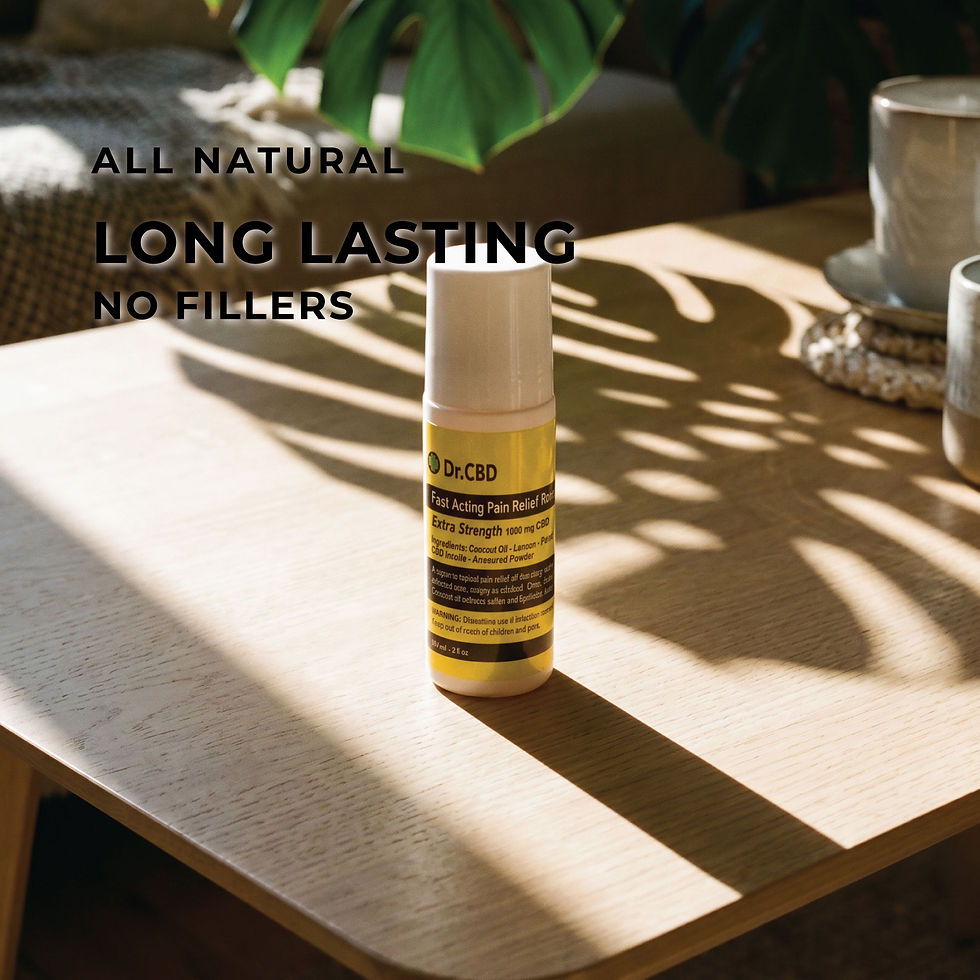 Thumbnail: Natural CBD pain relief roll-on for fast-acting muscle relief and inflammation support.