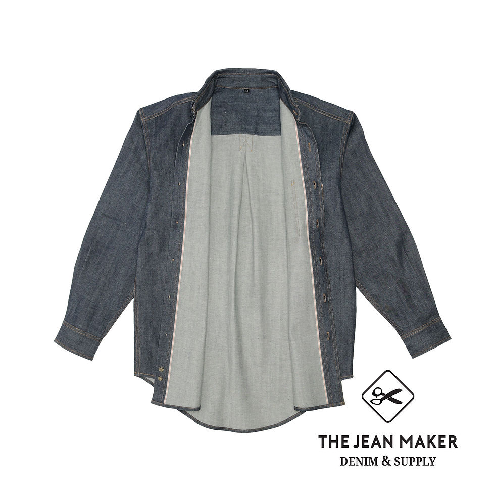 Thumbnail: Japanese Selvedge Denim Shirt – Vintage 90s Raw Indigo