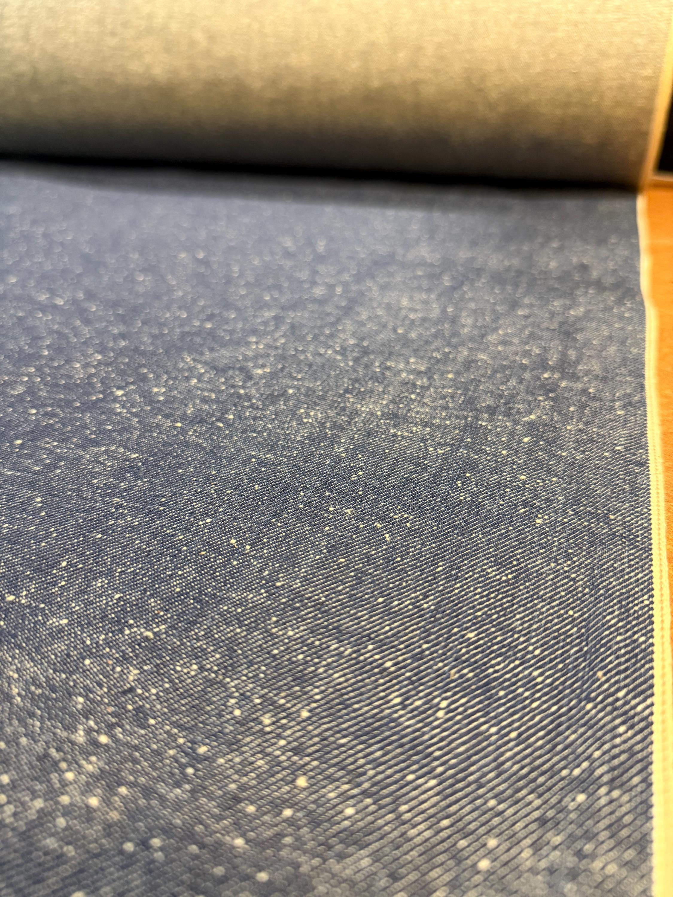 11.7 oz Neppy Indigo Selvedge Denim Fabric – Pink Selvedge