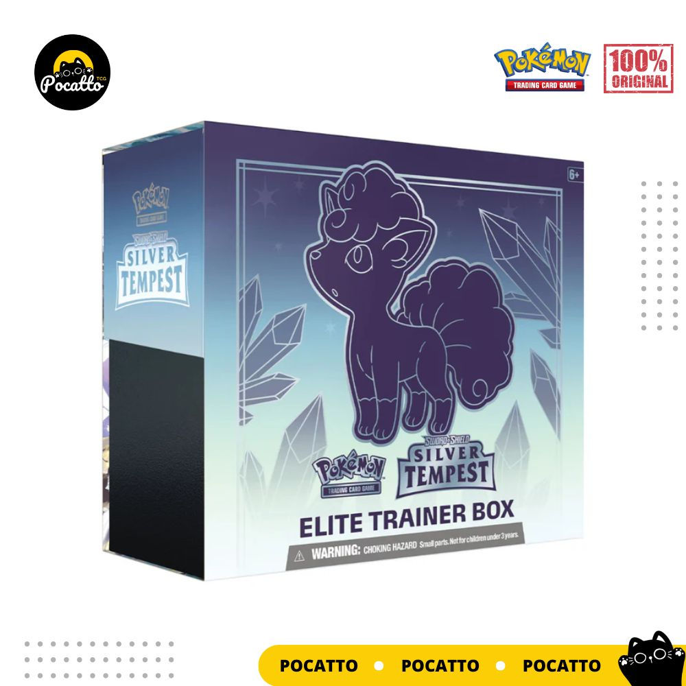 Kartu Pokemon Box Silver Tempest Sword and Shield Pocatto TCG kota Medan