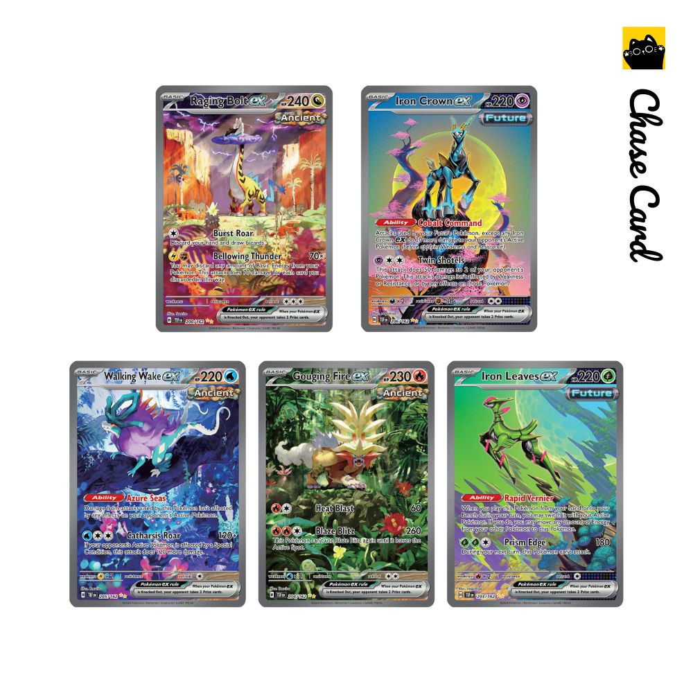 temporal forces booster box chase cards Pokemon Scarlet & Violet Pack fun games Scarlet & Violet: Temporal Forces
