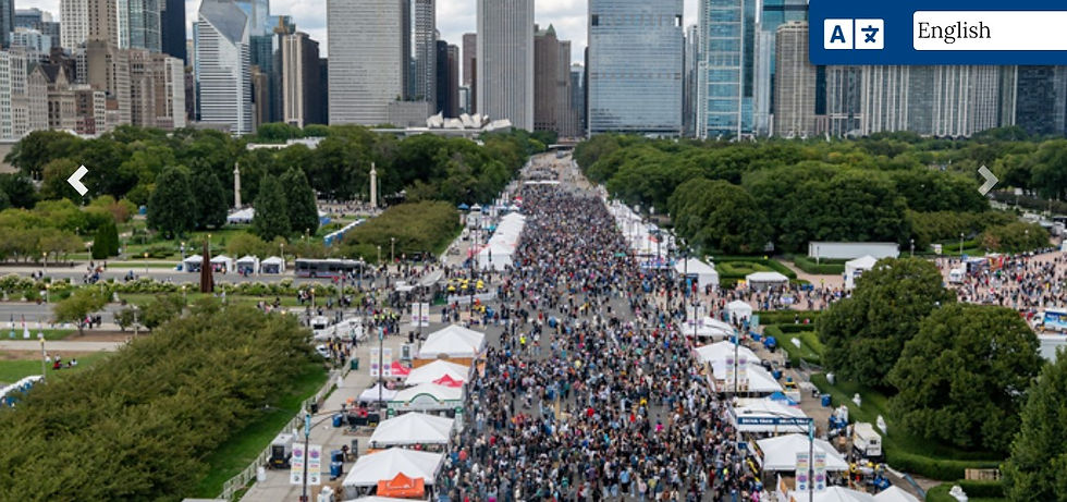 TASTE OF CHICAGO JULY 2026