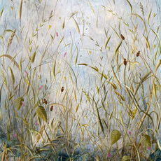 stort maleri, store malerier, entre, kunst, natur malerier, vild med vilje, sommerfugl på maleri