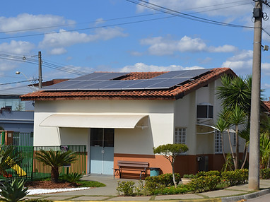 Instalação solar em condomínio