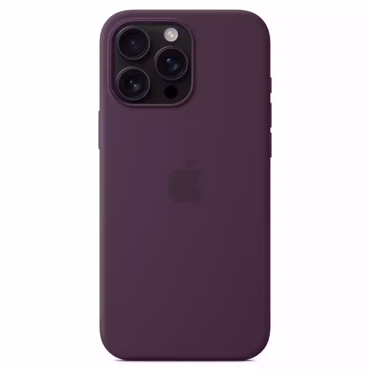 Apple Silicone Backcover MagSafe Apple iPhone 16 Pro Max - Plum (Hoesje)
