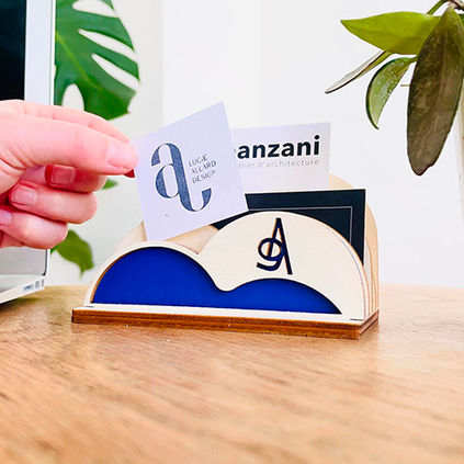 porte-carte cadeau entreprise recyclé fait main