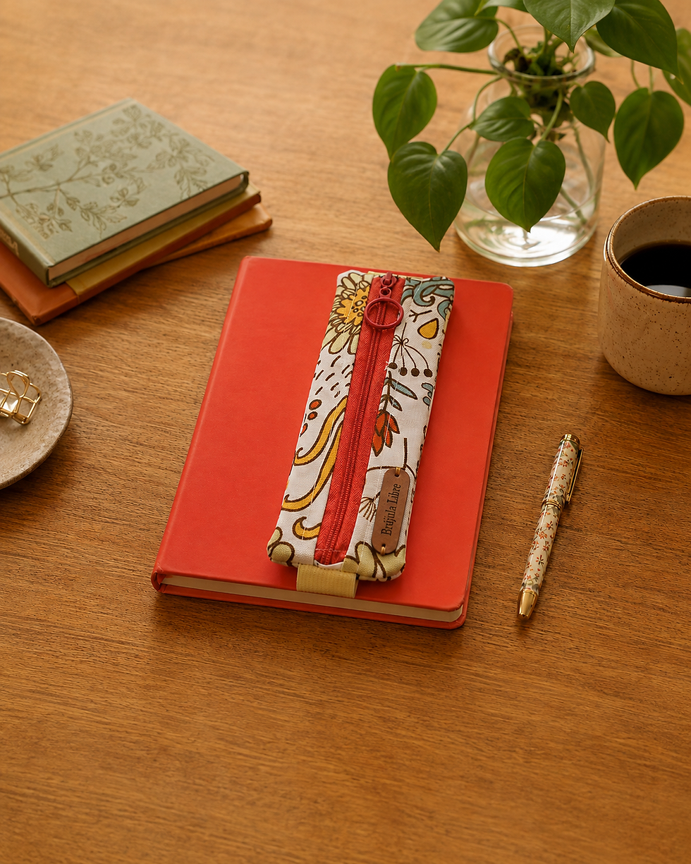 Miniatura: Estuche organizador para agenda, cuaderno o libro – Brújula Libre