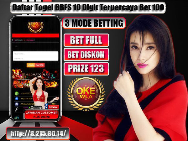 Daftar Togel BBFS 10 Digit Terpercaya Bet 100