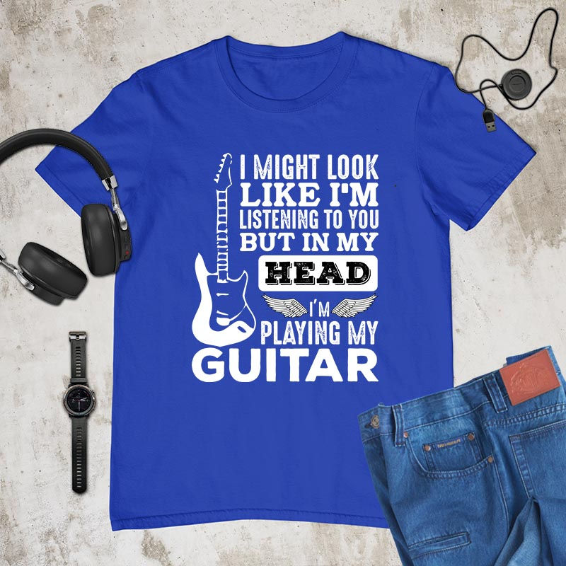 Thumbnail: Playing Guitar Tshirt