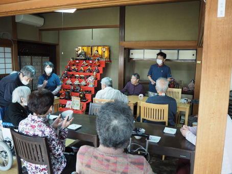 デイサービスお雛祭り茶会