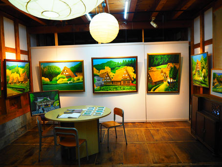遊歩の白川郷展