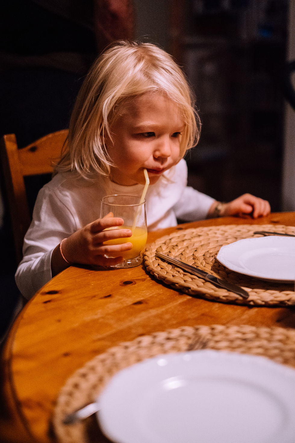 Wochenbettreportage Abendessen