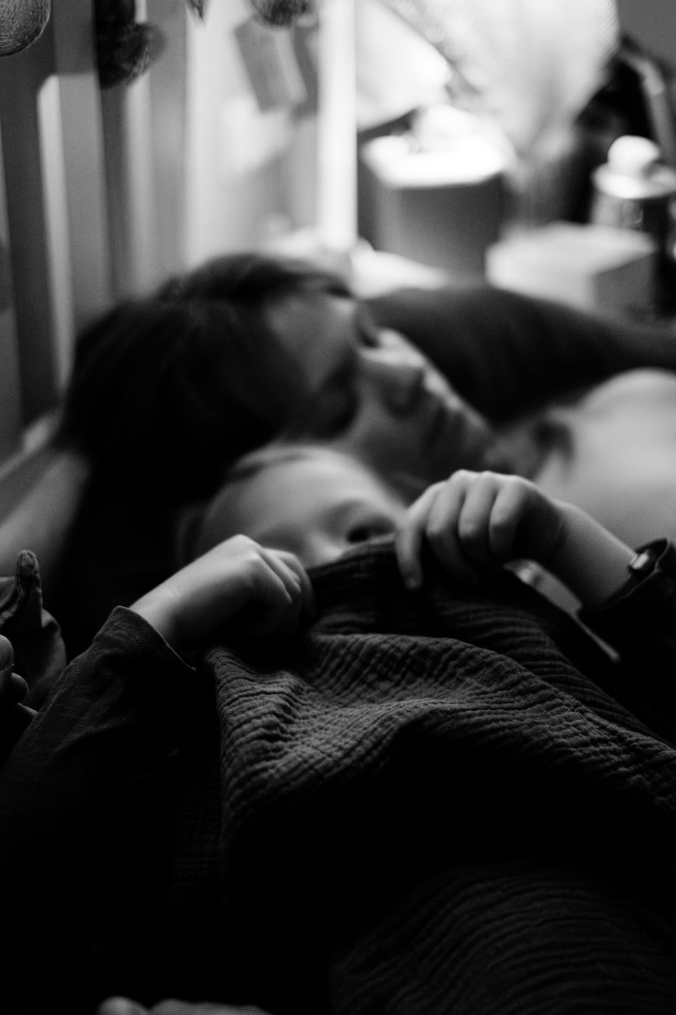 Wochenbettreportage Kuscheln