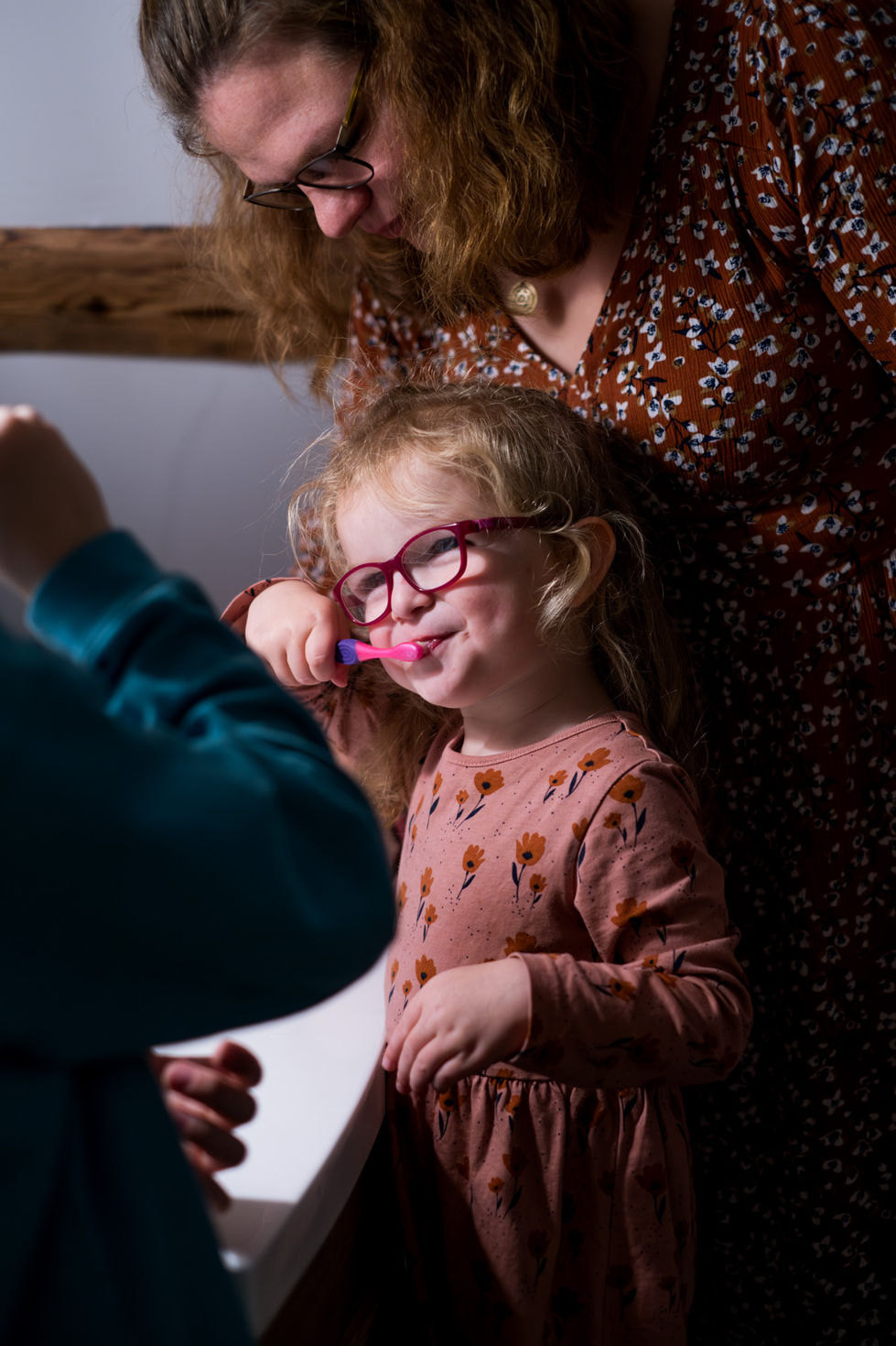 Familienreportage Zähne Putzen