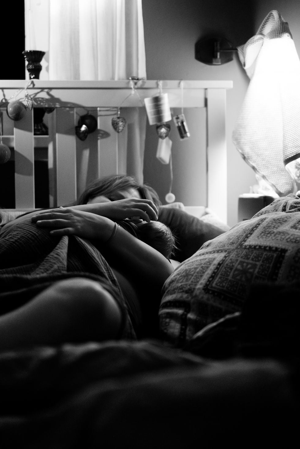 Wochenbettreportage Kuscheln
