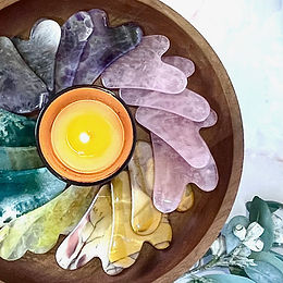 Amethyst Gua Sha Massage Tool