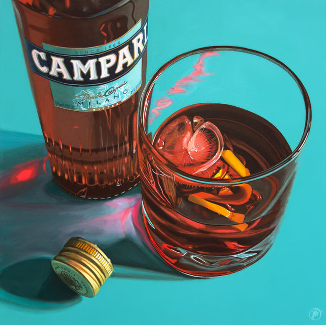 Campari Italian bitters orange cocktail apertif
