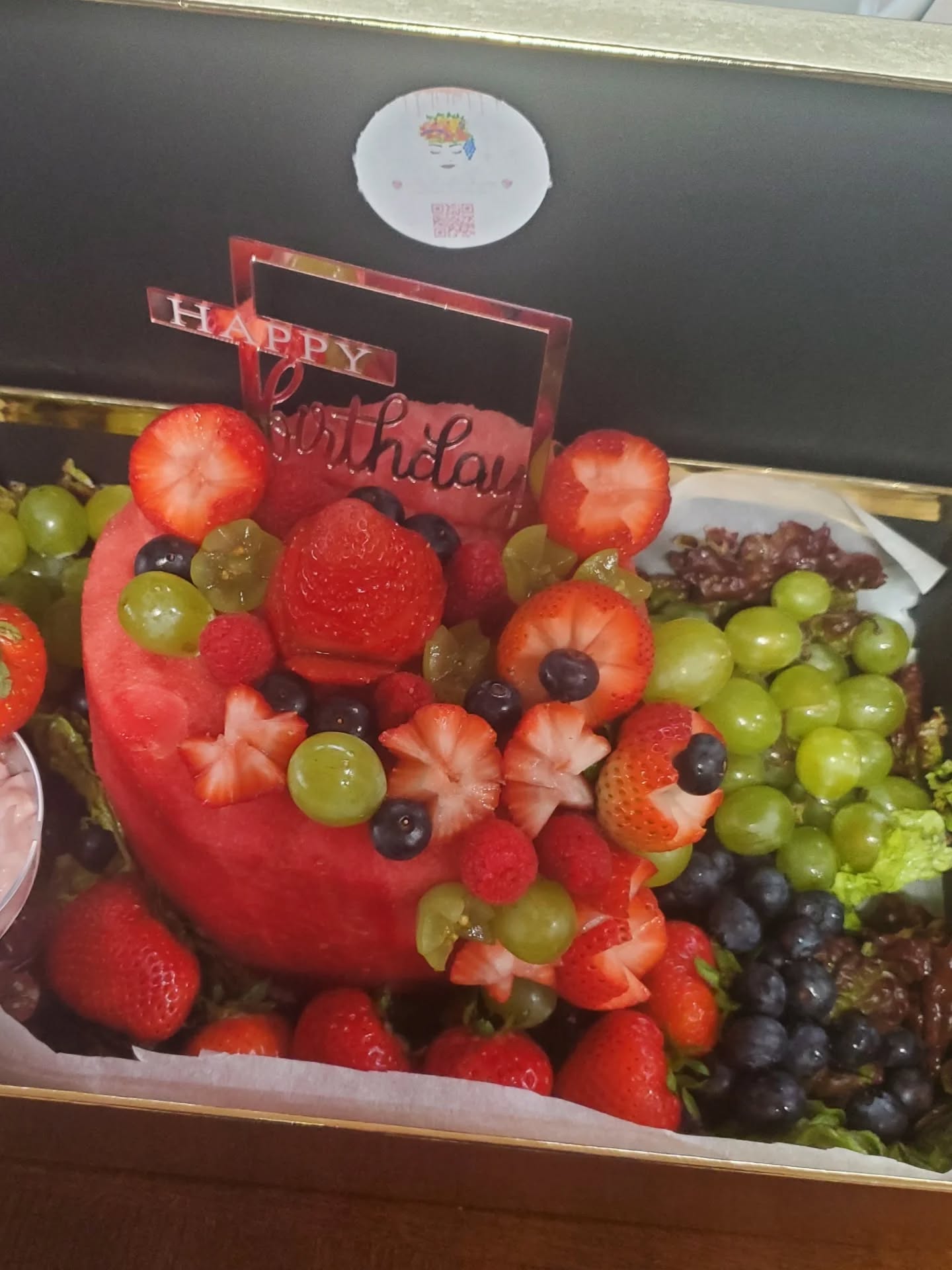 One Tier Watermelon Giftbox