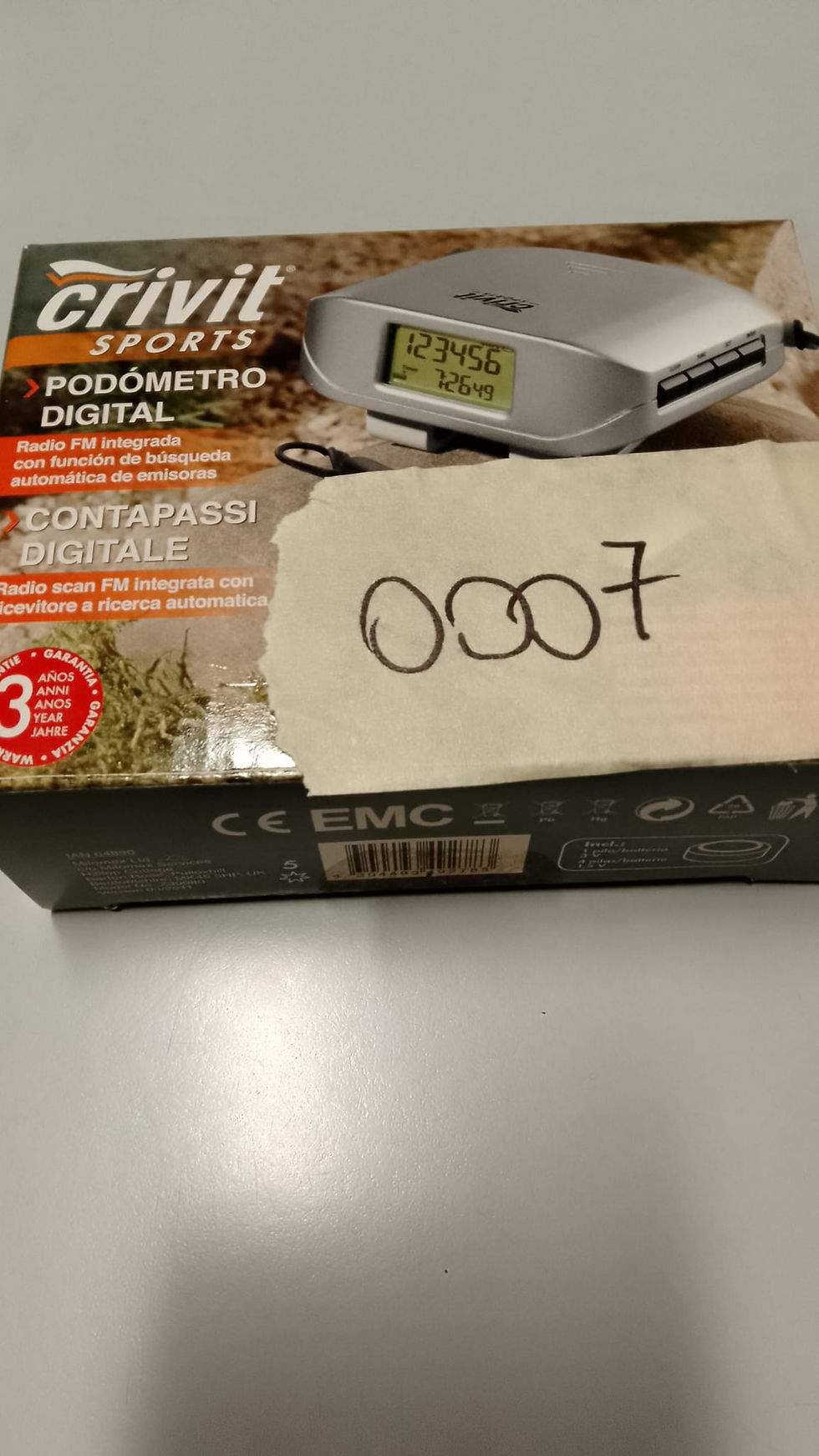 Podometro digitale #0007