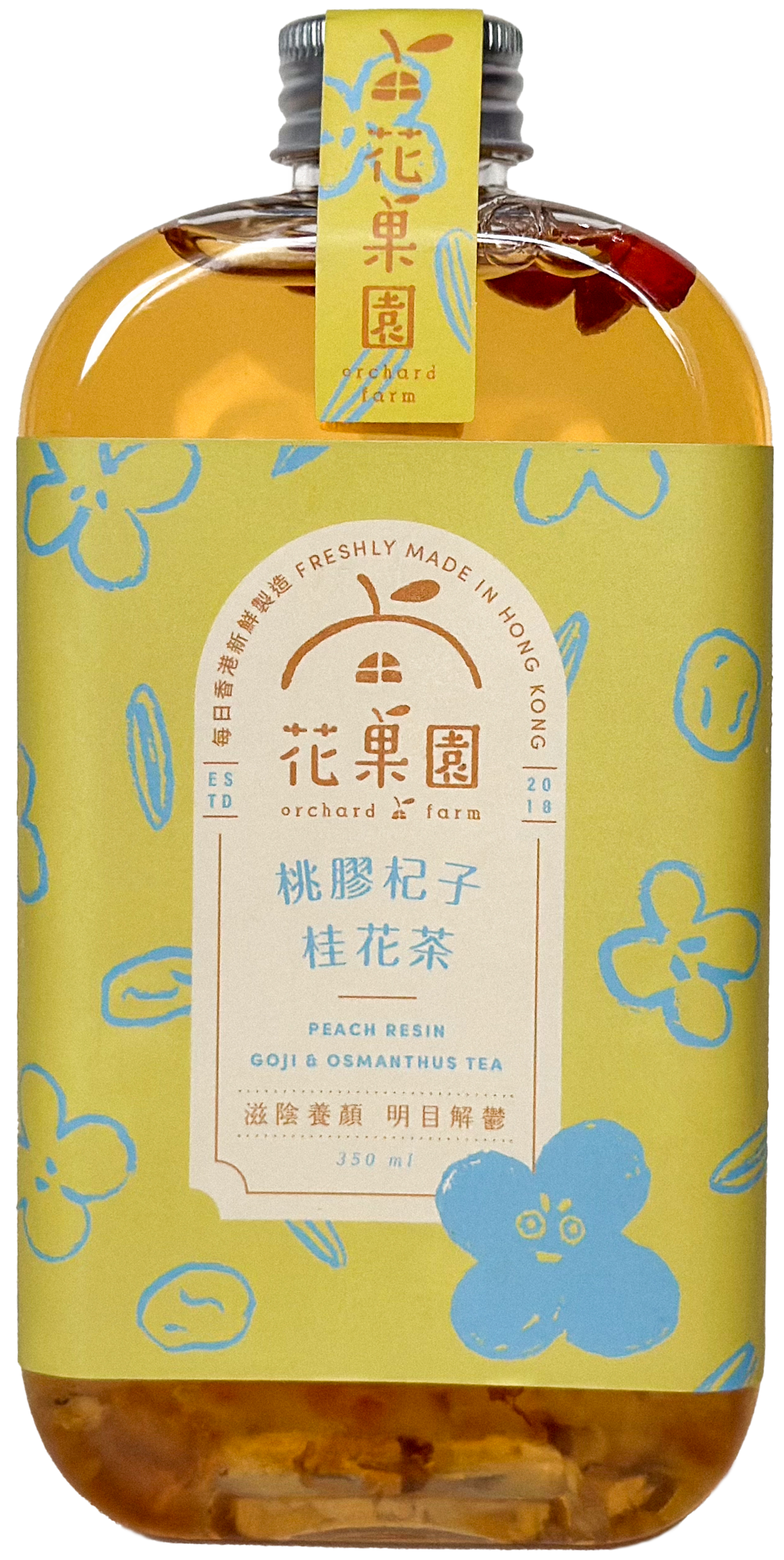 Peach Resin, Goji and Osmenthus Tea