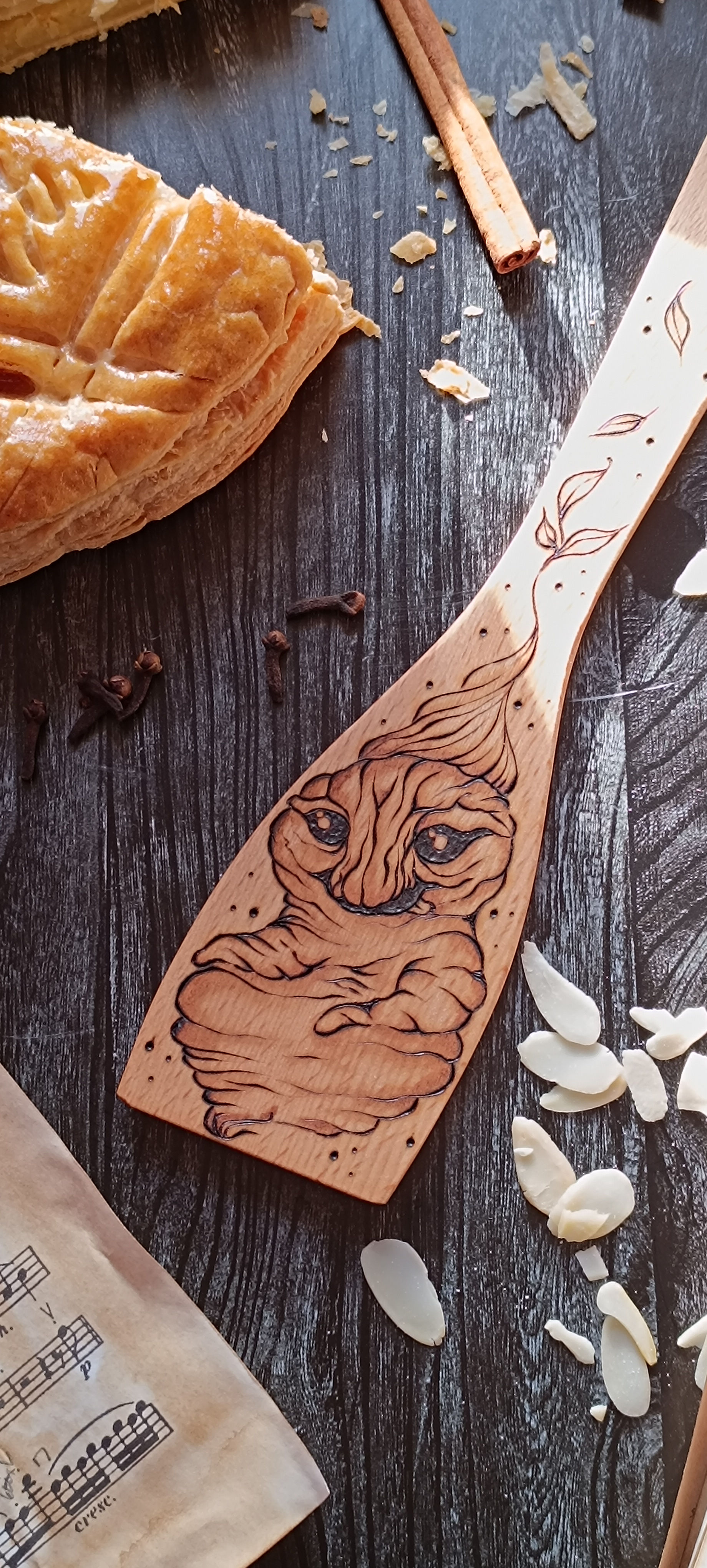 Spatule Mandragore Chantilly