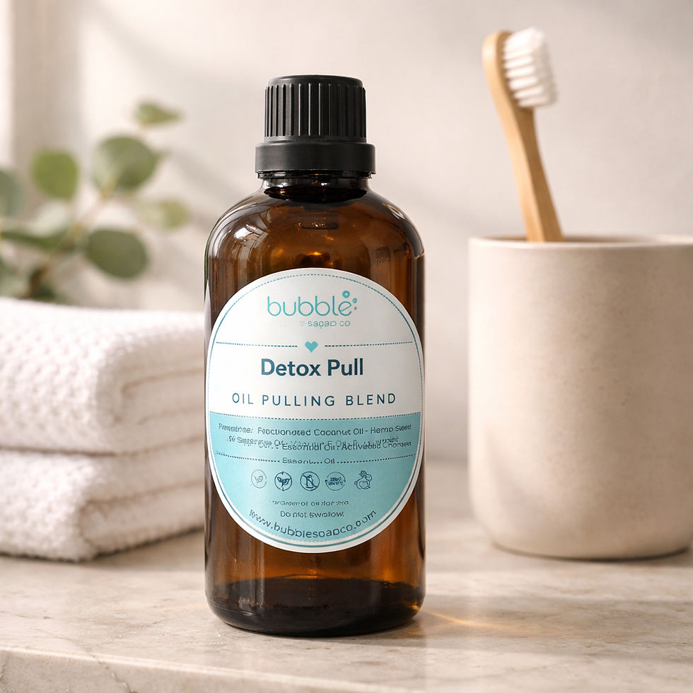 Thumbnail: Detox Oil Pull and Tongue Scraper Set