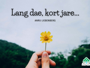 Lang dae, kort jare (Anru Liebenberg)