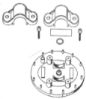 Thumbnail: Daviesway BASE PLATE (back plate) with DOUBLE SADDLE PACK