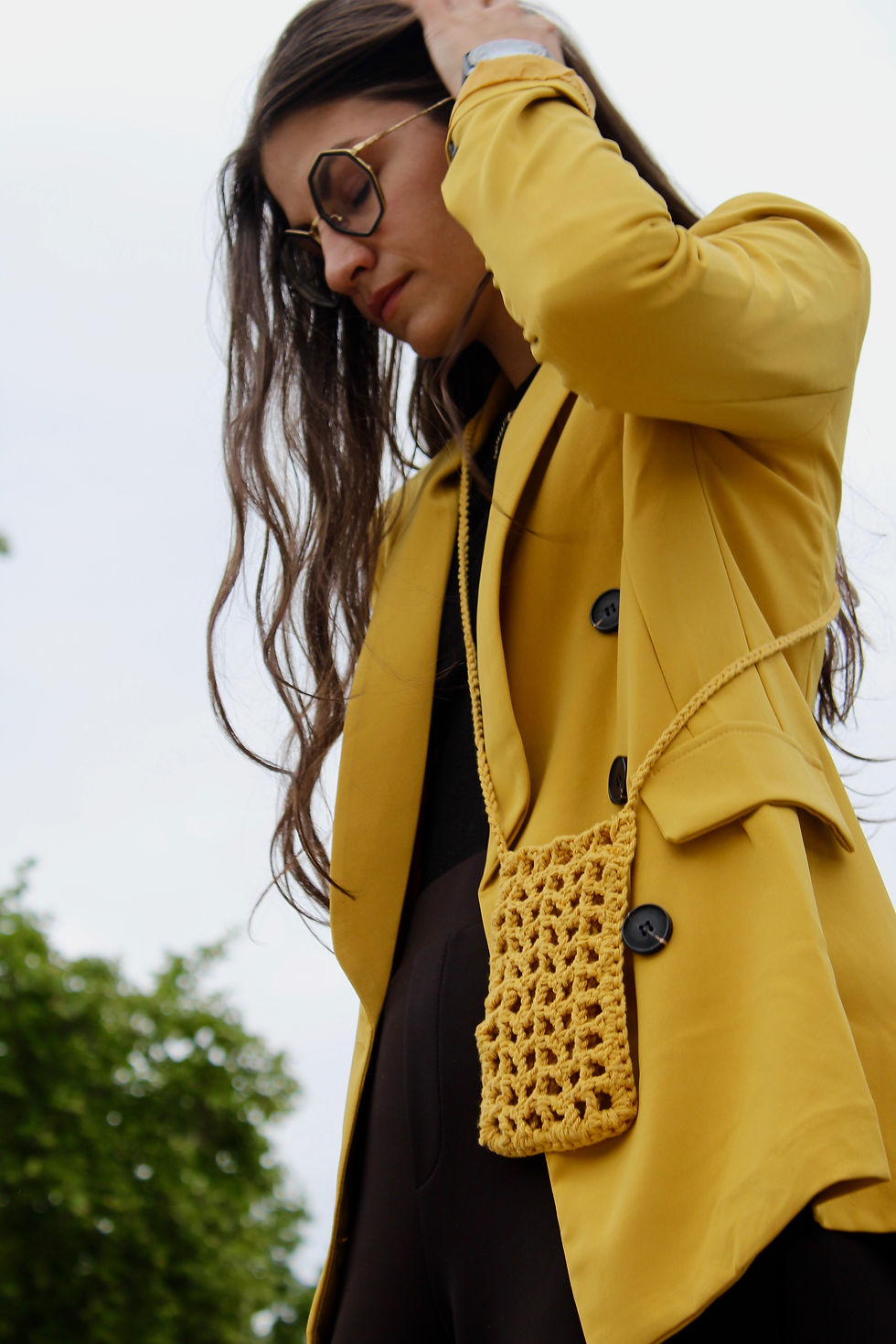 Miniatura: Bolso rejilla smartphone