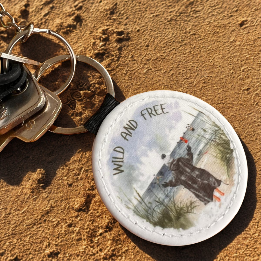 Wild and Free Keyring
