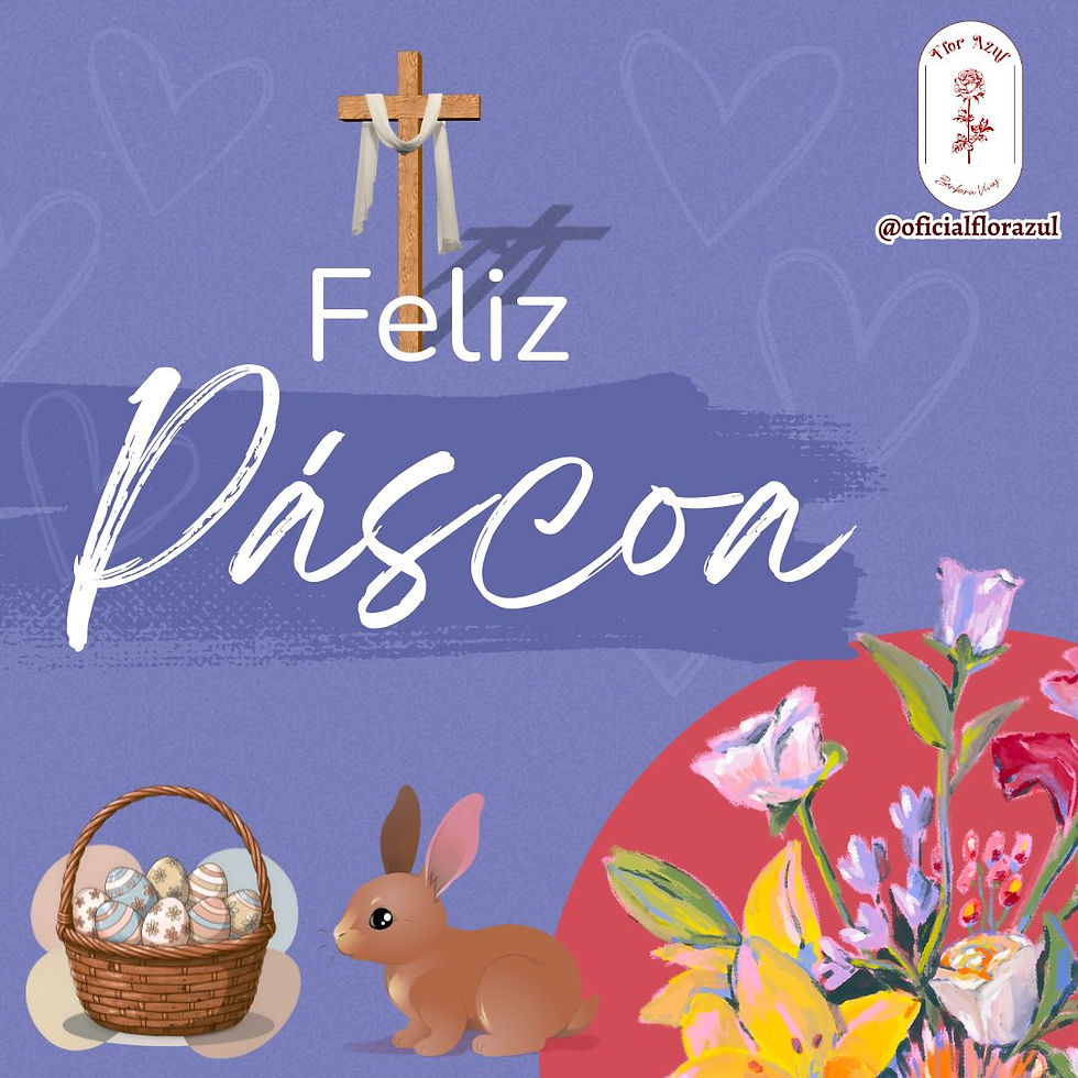 Imagem comemorativa de Páscoa