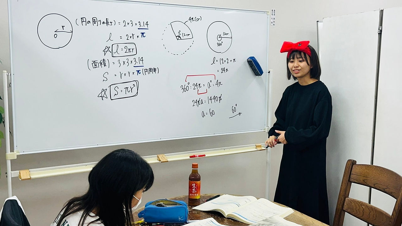 授業をする竹田
