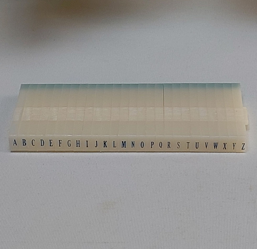 Click Together Alphabet Stamp Set