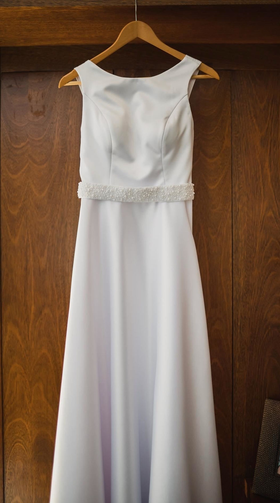 Miniatura: Vestido de noiva Marie Toscano minimalista evase