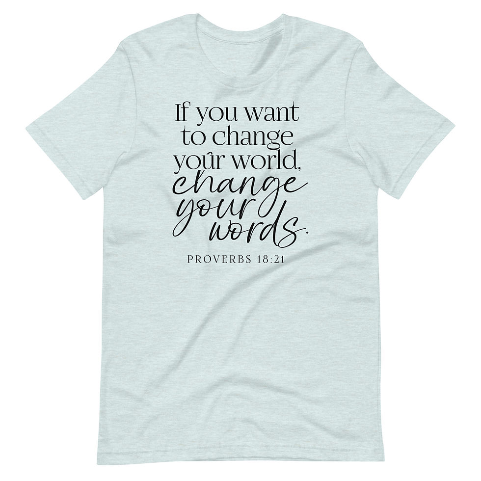 Thumbnail: Change Your Words T-Shirt