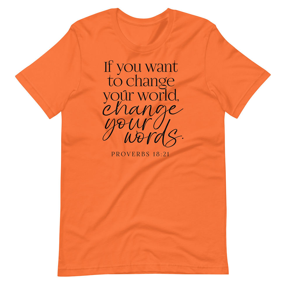 Thumbnail: Change Your Words T-Shirt
