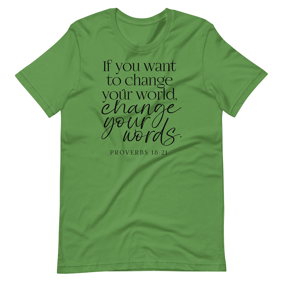 Thumbnail: Change Your Words T-Shirt