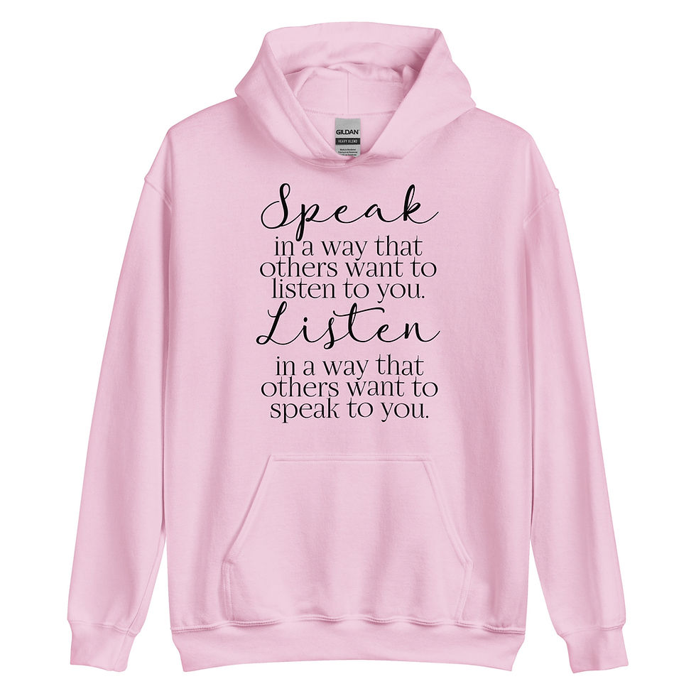 Thumbnail: Speak and Listen Hoodie
