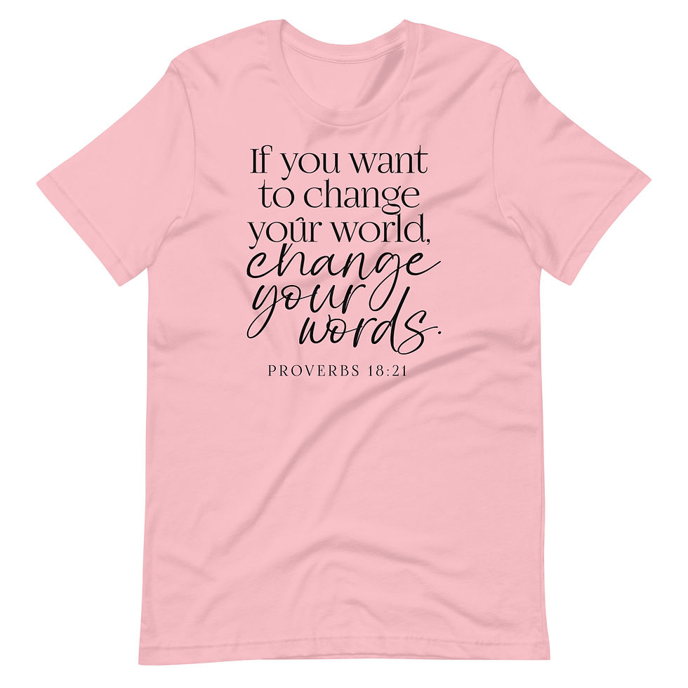 Thumbnail: Change Your Words T-Shirt
